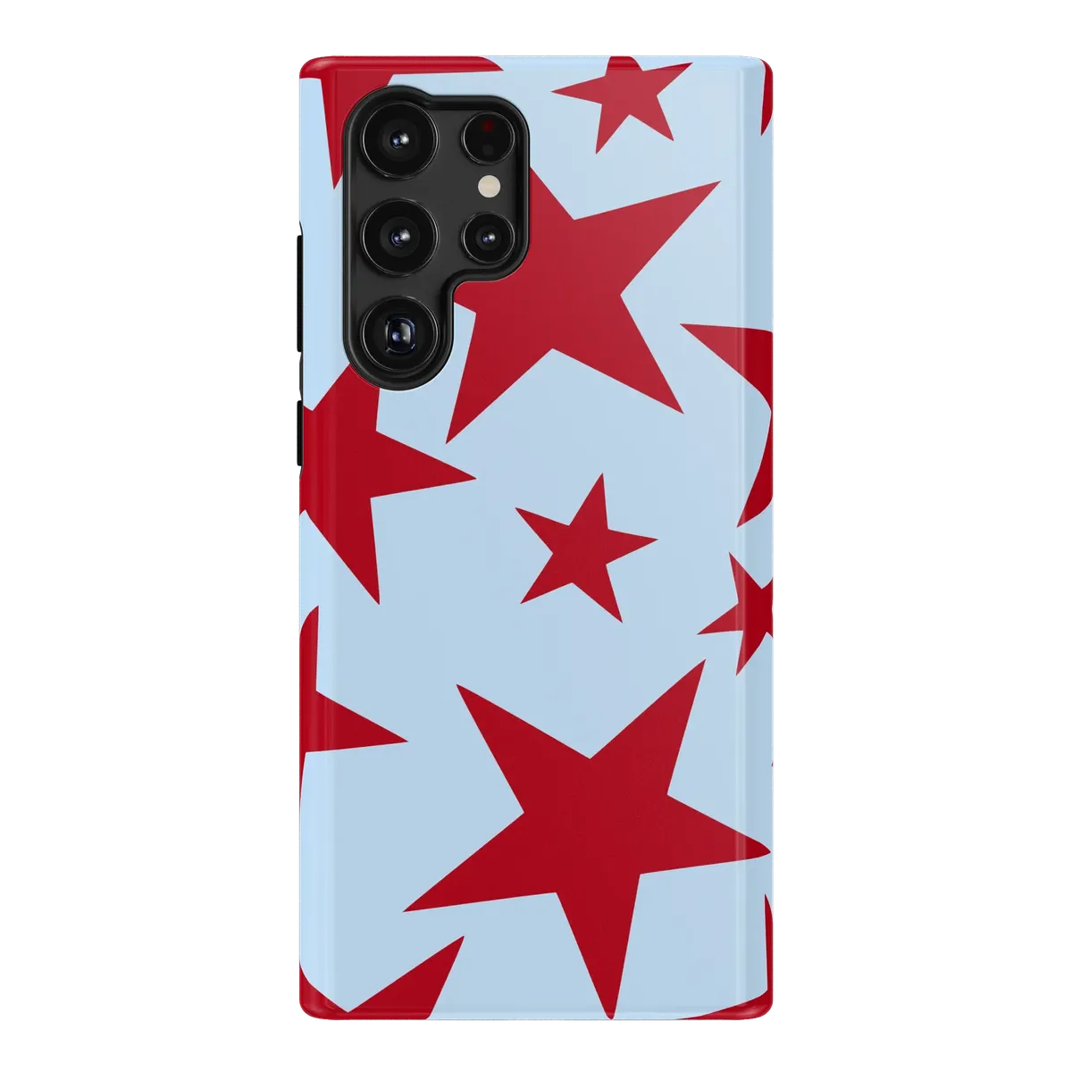 Stars Align | Blue & Red Stars Case - Galaxy S22 Ultra
