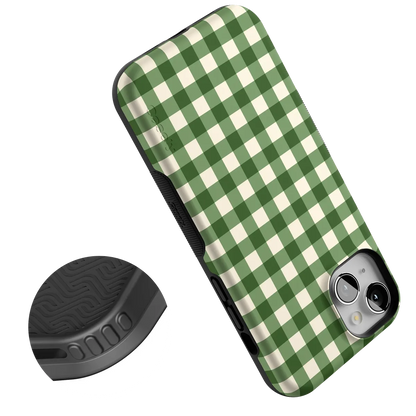 Checked Twice | Green Plaid Case