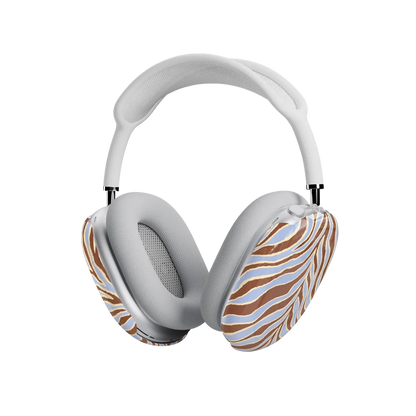 Untamed | Brown & Blue Zebra AirPods Max Case