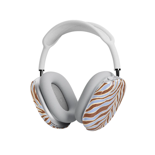 Untamed | Brown & Blue Zebra AirPods Max Case