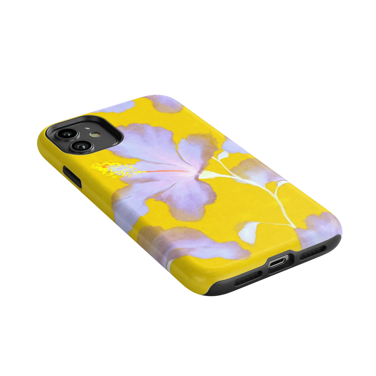 Hibiscus Haze | Painted Floral Case
