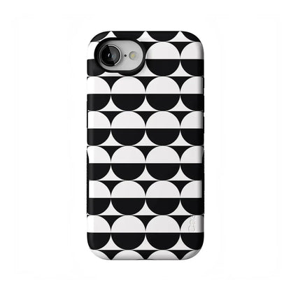 Half Moon | High Contrast Design Case Phone Case Casetry Bold Flex + MagSafe® iPhone 16e