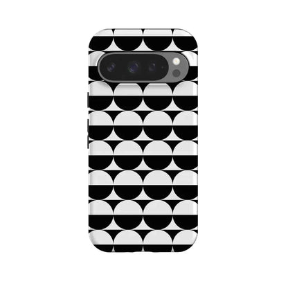 Half Moon | High Contrast Design Case Phone Case Casetry Essential + MagSafe® Google Pixel 10 Pro