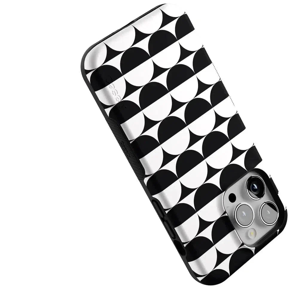 Half Moon | High Contrast Design Case Phone Case Casetry