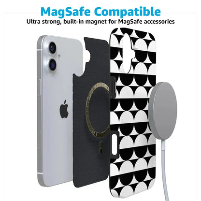 Half Moon | High Contrast Design Case Phone Case Casetry