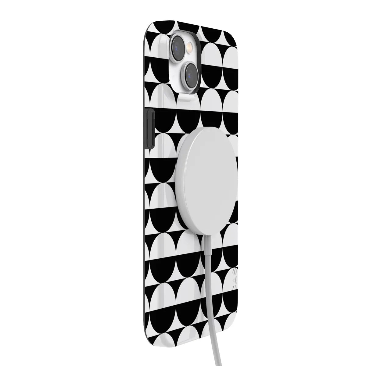 Half Moon | High Contrast Design Case Phone Case Casetry
