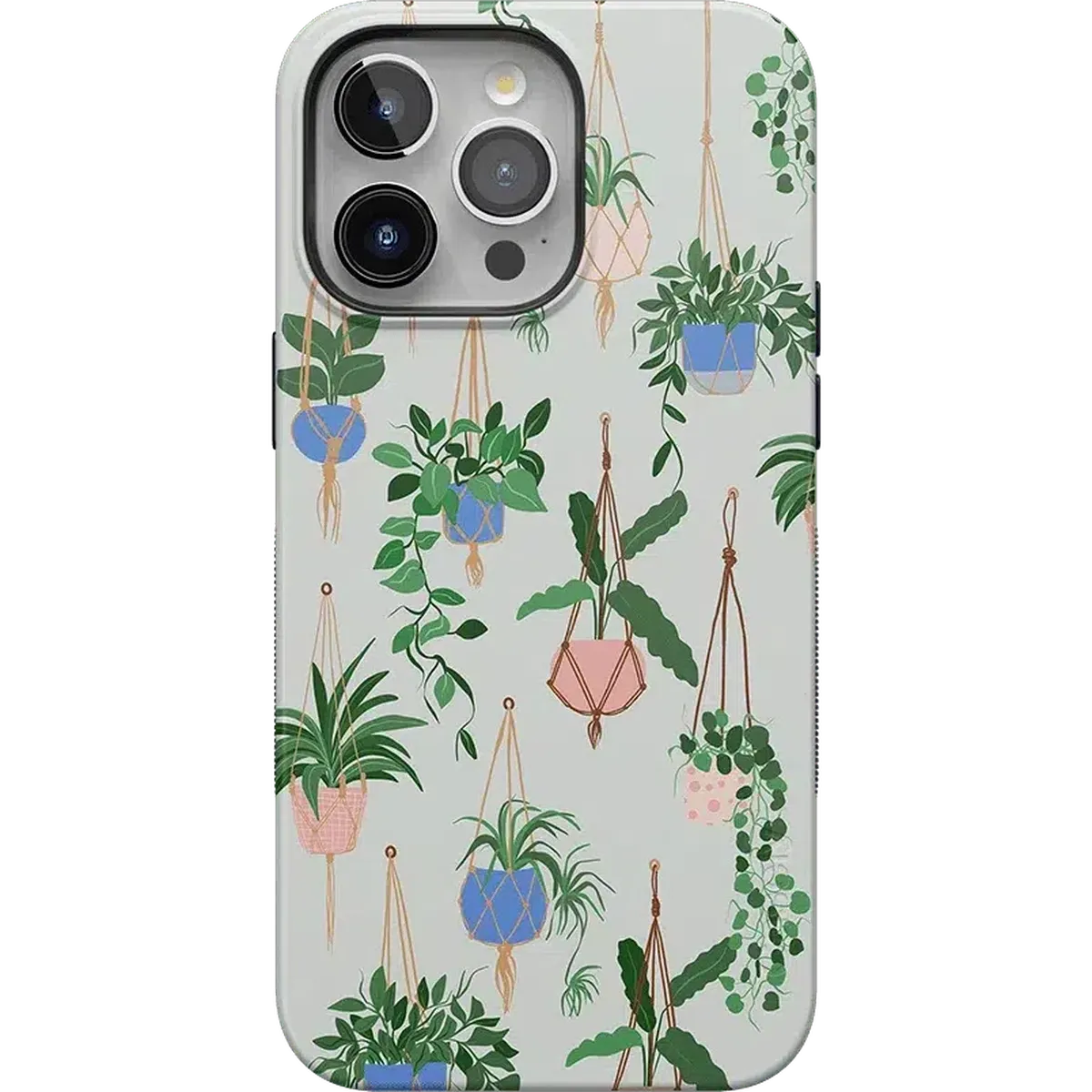 Hanging Around | Potted Plants Floral Case iPhone Case get.casely Bold + MagSafe® iPhone 15 Pro Max