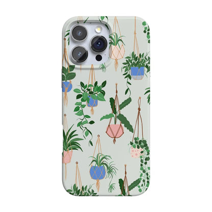 Hanging Around | Potted Plants Floral Case iPhone Case get.casely Classic + MagSafe® iPhone 16 Pro Max