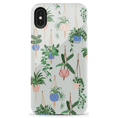 Hanging Around | Potted Plants Floral Case iPhone Case get.casely Essential iPhone XS Max