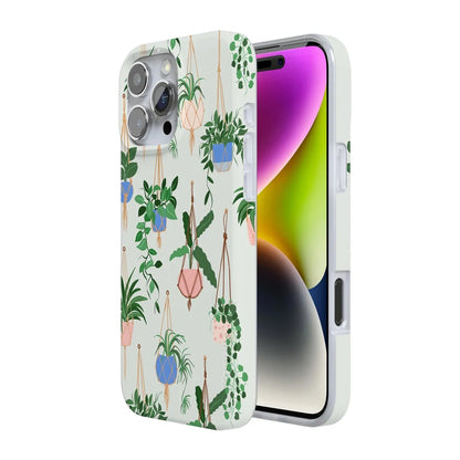 Hanging Around | Potted Plants Floral Case iPhone Case get.casely