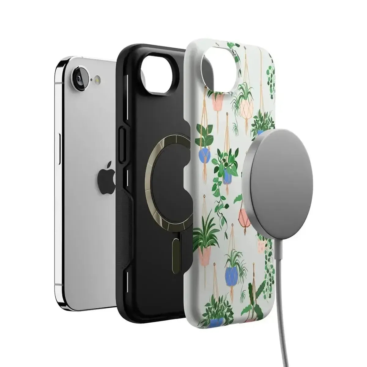 Hanging Around | Potted Plants Floral Case iPhone Case get.casely