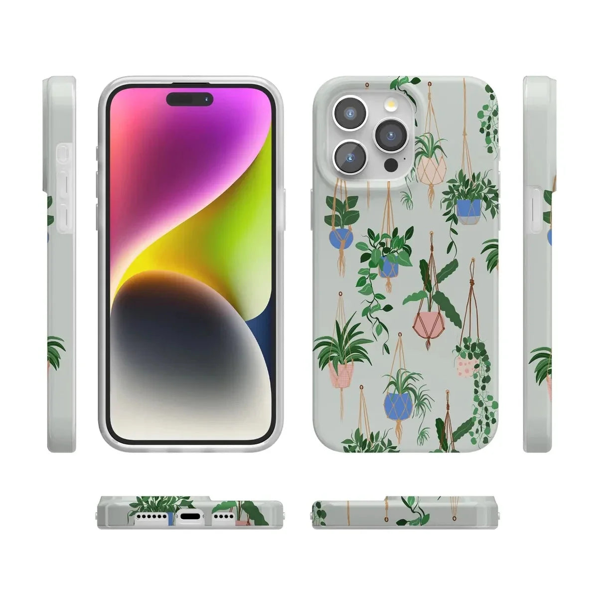 Hanging Around | Potted Plants Floral Case iPhone Case get.casely