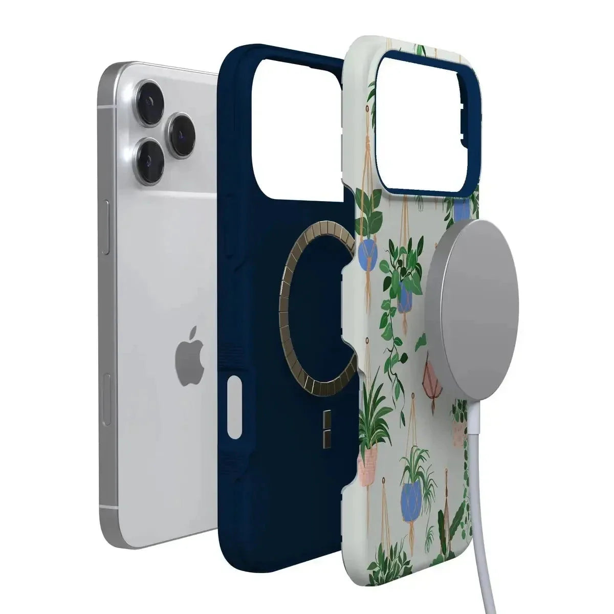 Hanging Around | Potted Plants Floral Case iPhone Case get.casely