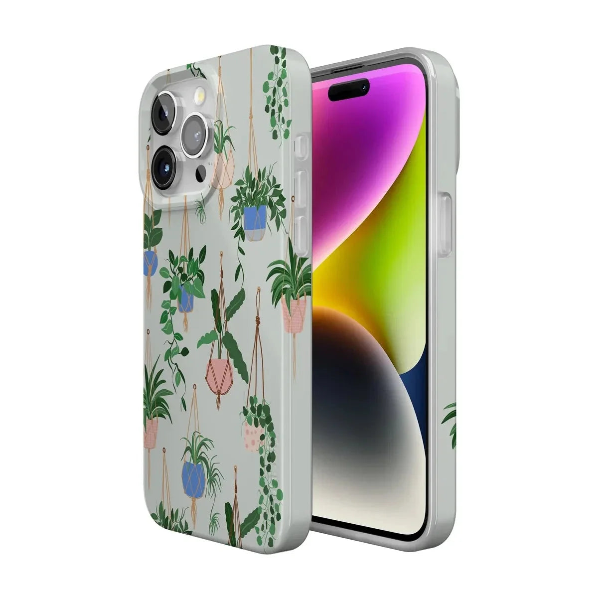 Hanging Around | Potted Plants Floral Case iPhone Case get.casely