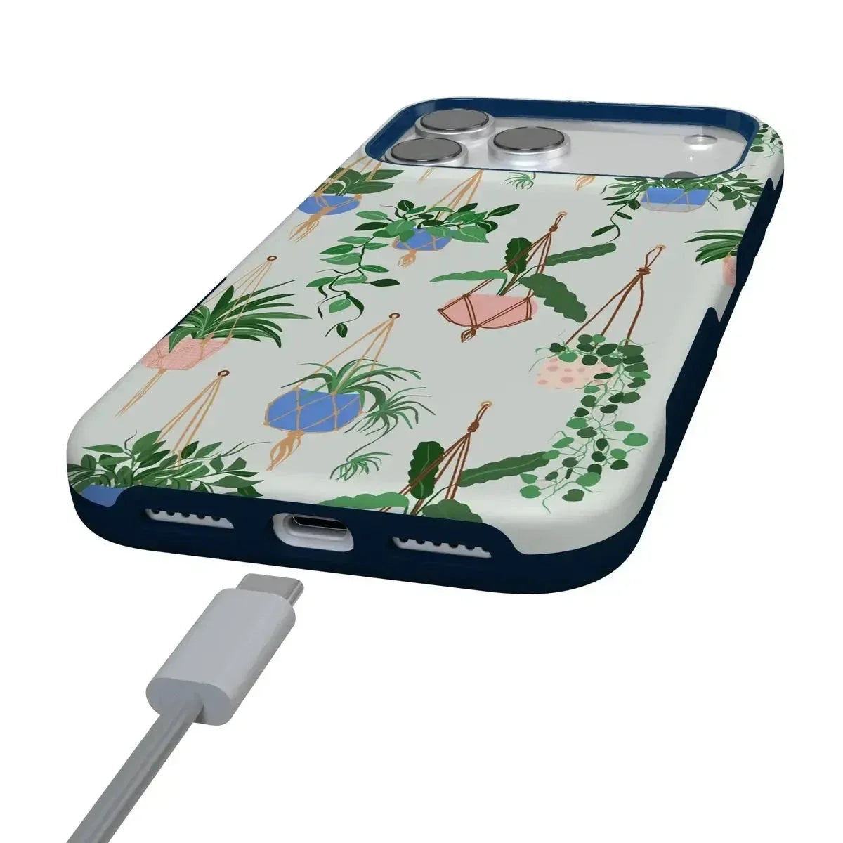 Hanging Around | Potted Plants Floral Case iPhone Case get.casely
