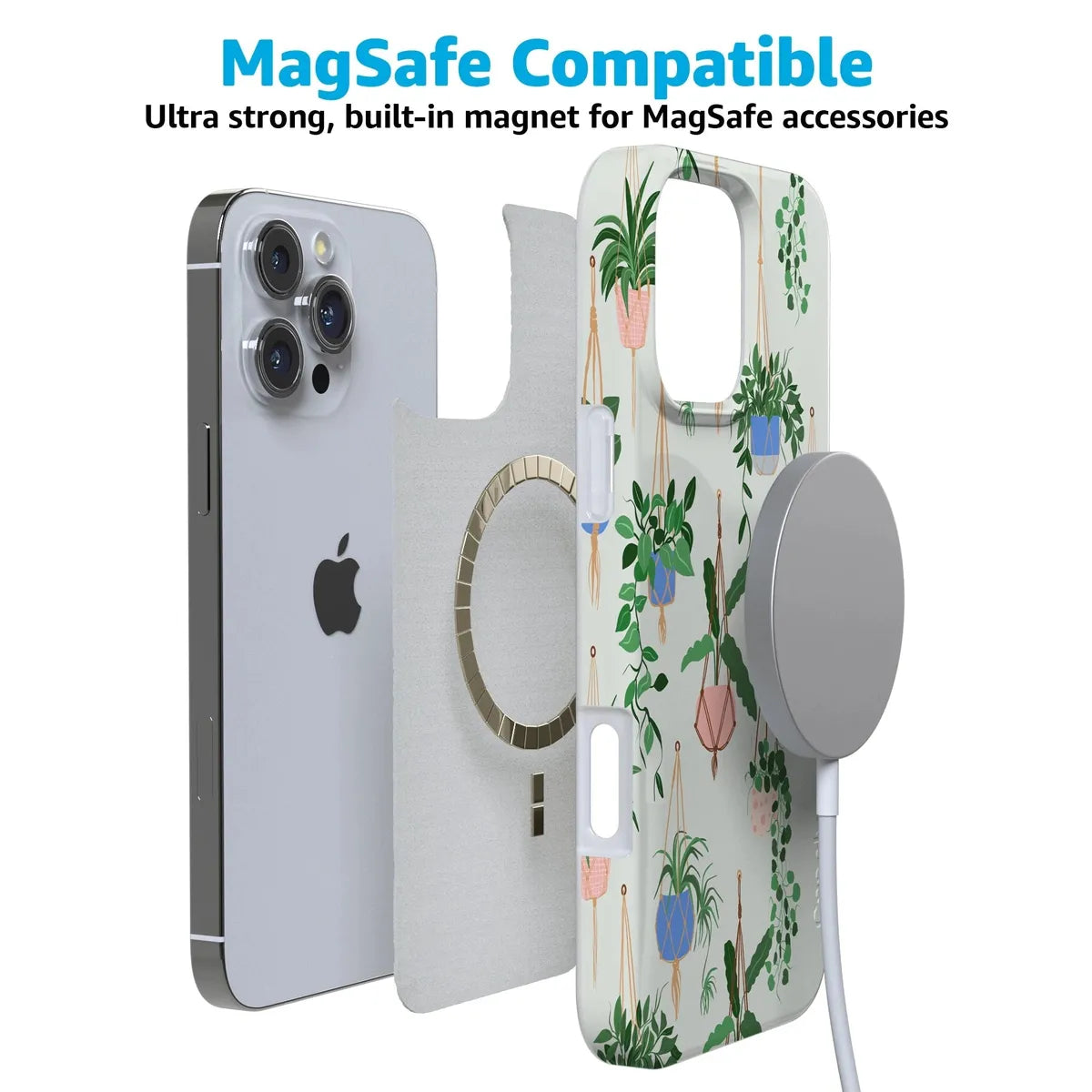 Hanging Around | Potted Plants Floral Case iPhone Case get.casely