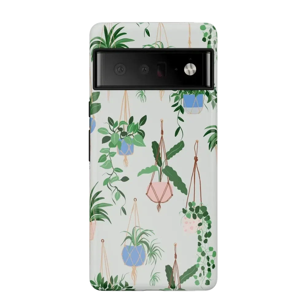 Hanging Around | Potted Plants Floral Google Pixel Case Google Pixel Case Casetry Essential Google Pixel 6 Pro