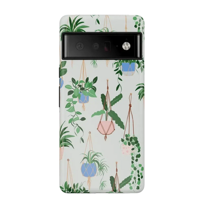 Hanging Around | Potted Plants Floral Google Pixel Case Google Pixel Case Casetry Essential Google Pixel 6 Pro