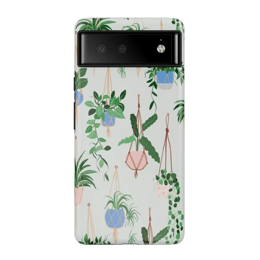 Hanging Around | Potted Plants Floral Google Pixel Case Google Pixel Case Casetry Essential Google Pixel 6