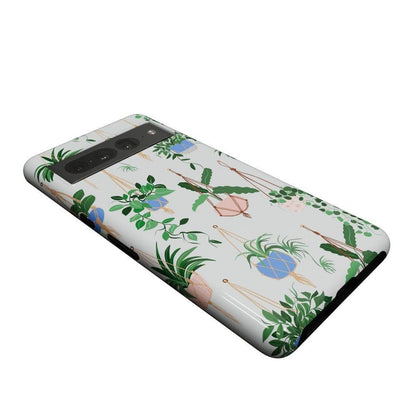 Hanging Around | Potted Plants Floral Google Pixel Case Google Pixel Case Casetry