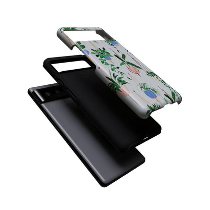 Hanging Around | Potted Plants Floral Google Pixel Case Google Pixel Case Casetry