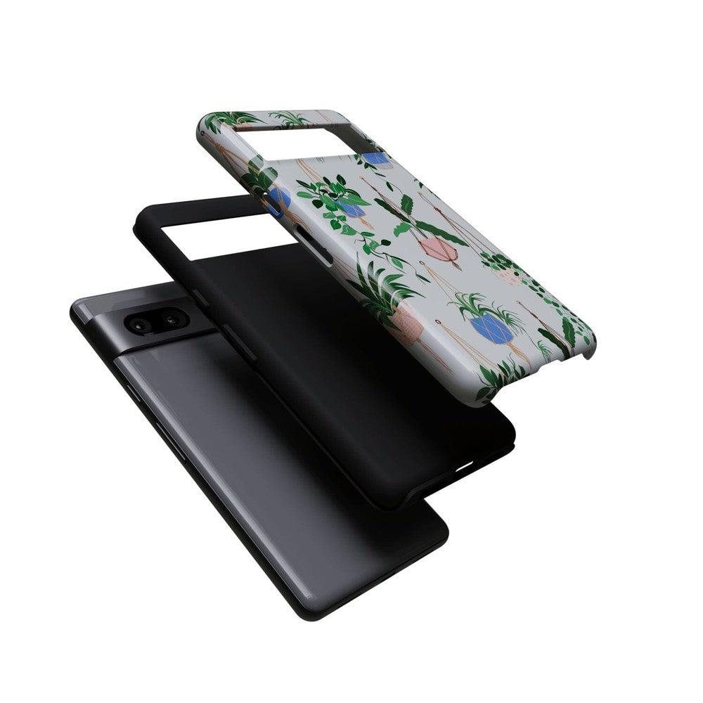 Hanging Around | Potted Plants Floral Google Pixel Case Google Pixel Case Casetry