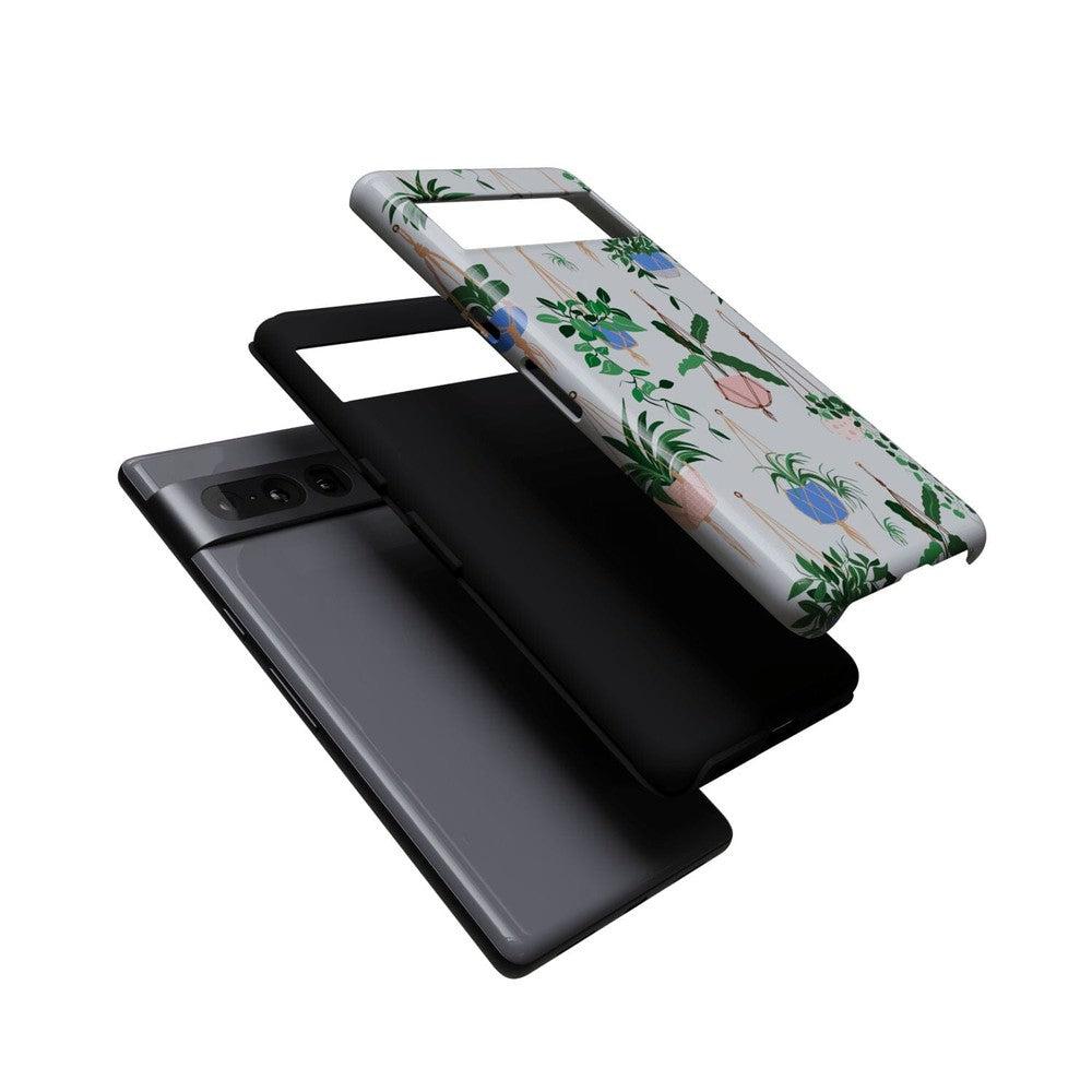 Hanging Around | Potted Plants Floral Google Pixel Case Google Pixel Case Casetry