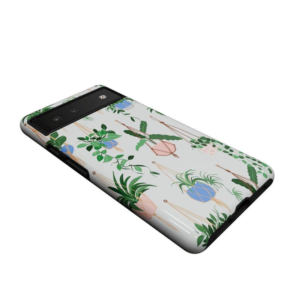 Hanging Around | Potted Plants Floral Google Pixel Case Google Pixel Case Casetry
