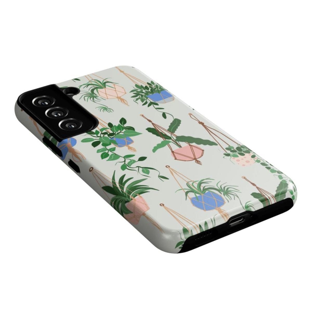 Hanging Around | Potted Plants Floral Samsung Case Samsung Case Casetry