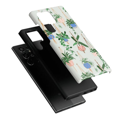 Hanging Around | Potted Plants Floral Samsung Case Samsung Case Casetry