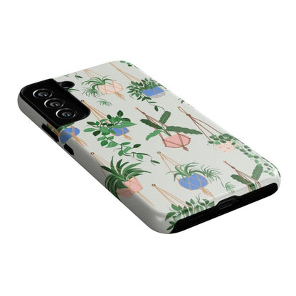 Hanging Around | Potted Plants Floral Samsung Case Samsung Case Casetry