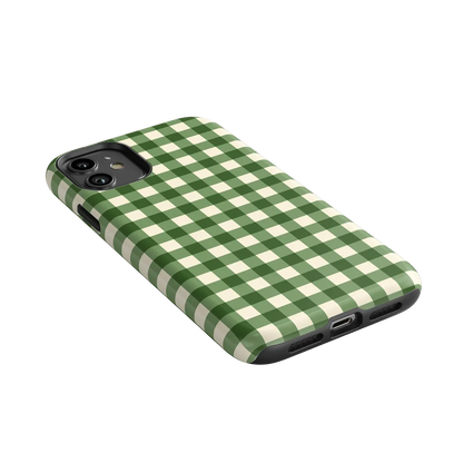 Checked Twice | Green Plaid Case