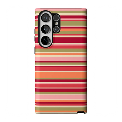 Citrus Stripes | Poolside Print Case - Galaxy S23 Ultra