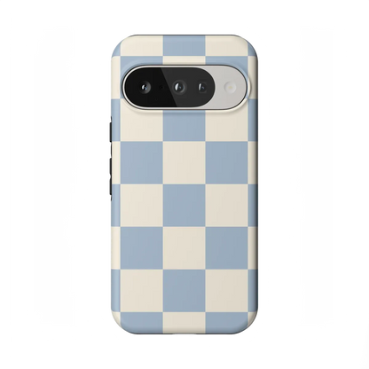 Fit Check | Light Blue Checkerboard Case - Google Pixel 10