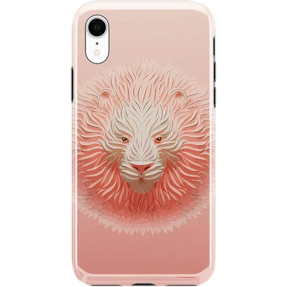 Hear Me Roar | Blush Lion Case iPhone Case get.casely Classic iPhone XR