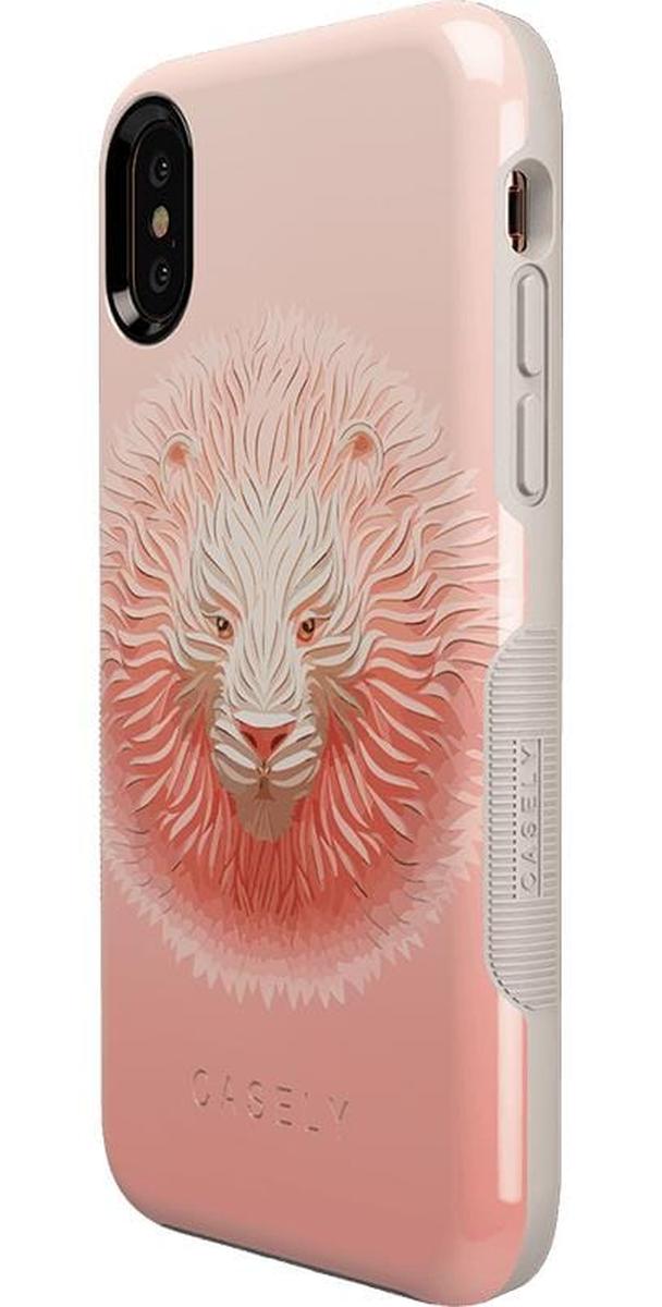 Hear Me Roar | Blush Lion Case iPhone Case get.casely