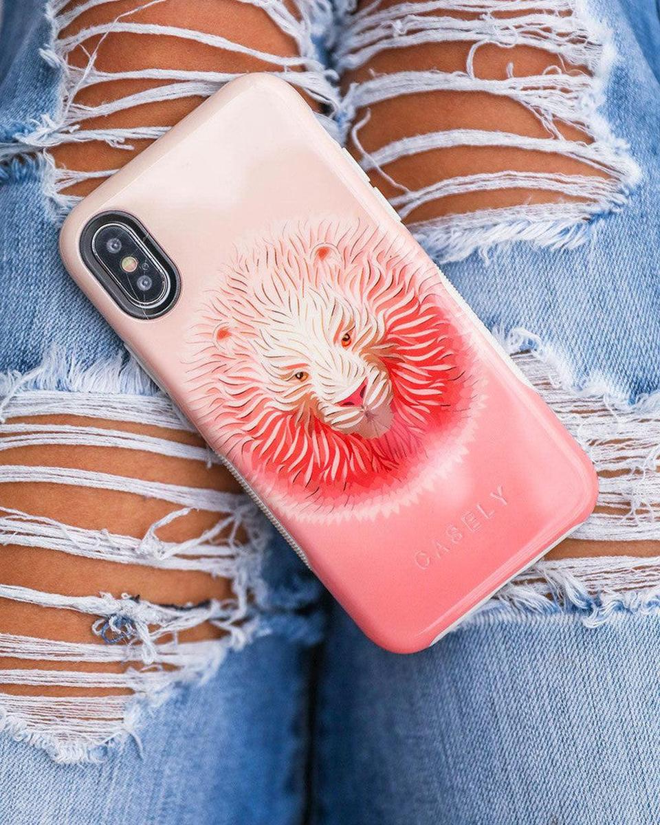 Hear Me Roar | Blush Lion Case iPhone Case get.casely