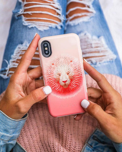 Hear Me Roar | Blush Lion Case iPhone Case get.casely