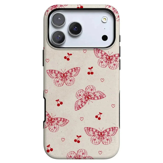 Heart Flutters | Butterfly Case iPhone Case get.casely Bold Flex + MagSafe® iPhone 17 Pro Max