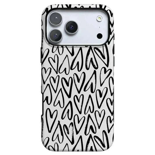 Heart Throb | Endless Hearts Case iPhone Case get.casely Bold Flex + MagSafe® iPhone 17 Pro Max