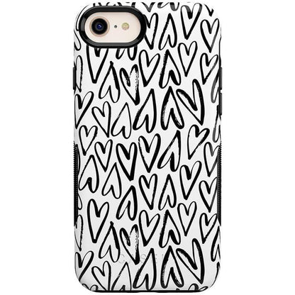 Heart Throb | Endless Hearts Case iPhone Case get.casely Bold iPhone 6/7/8
