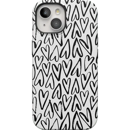 Heart Throb | Endless Hearts Case iPhone Case get.casely Bold + MagSafe® iPhone 15 Plus