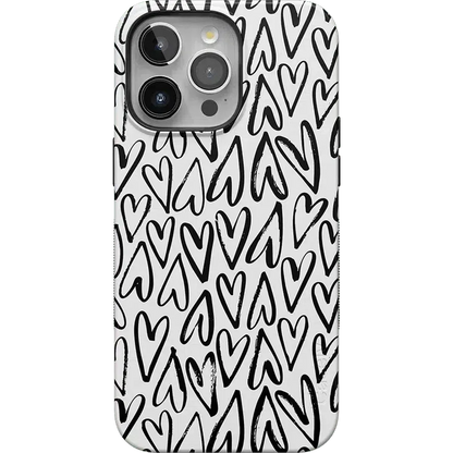 Heart Throb | Endless Hearts Case iPhone Case get.casely Bold + MagSafe® iPhone 15 Pro Max