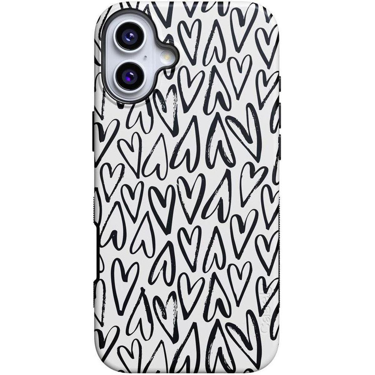 Heart Throb | Endless Hearts Case iPhone Case get.casely Bold + MagSafe® iPhone 16 Plus