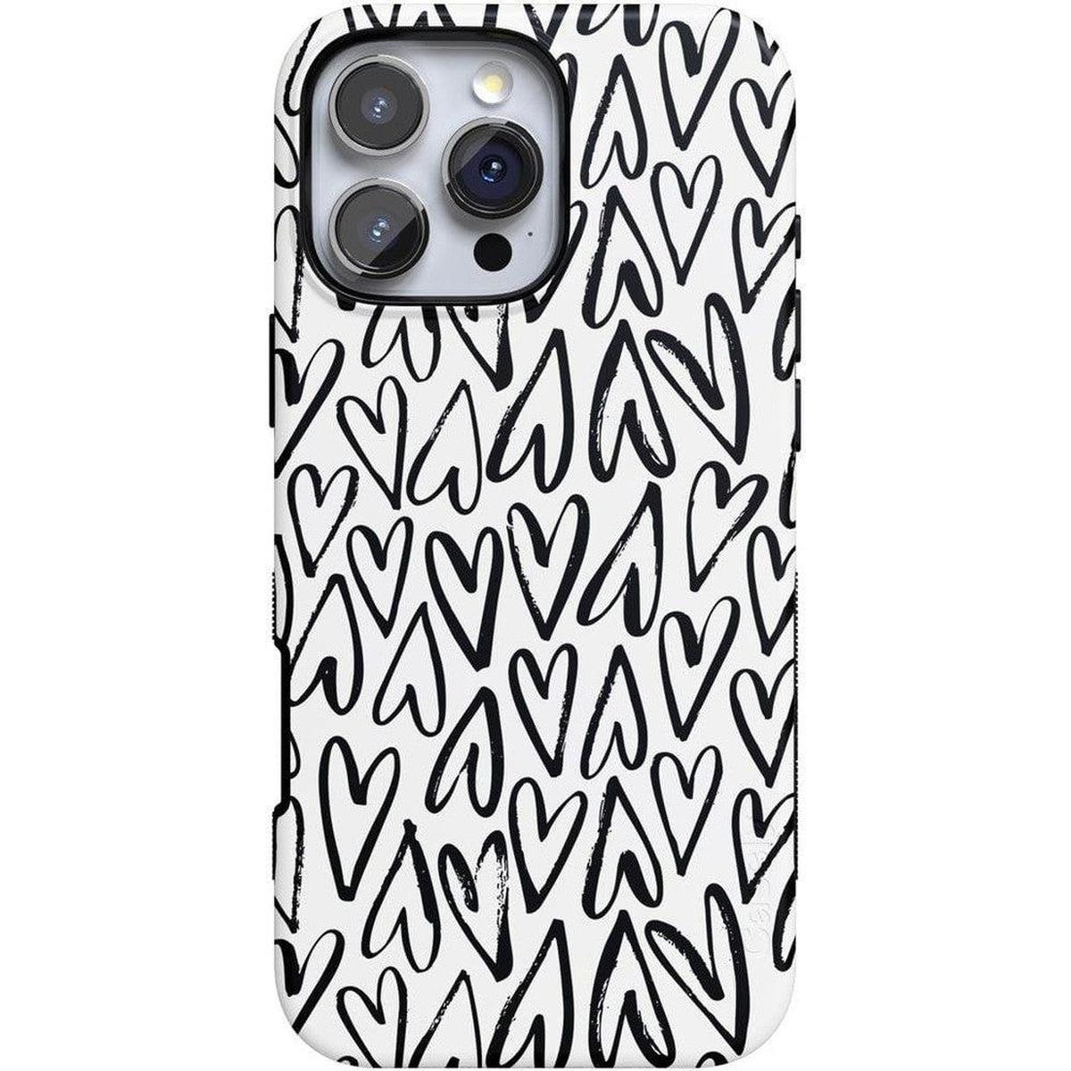 Heart Throb | Endless Hearts Case iPhone Case get.casely Bold + MagSafe® iPhone 16 Pro Max