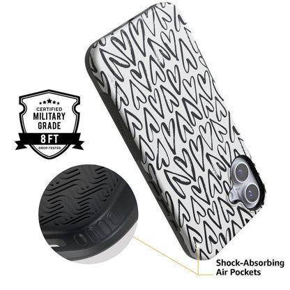 Heart Throb | Endless Hearts Case iPhone Case get.casely