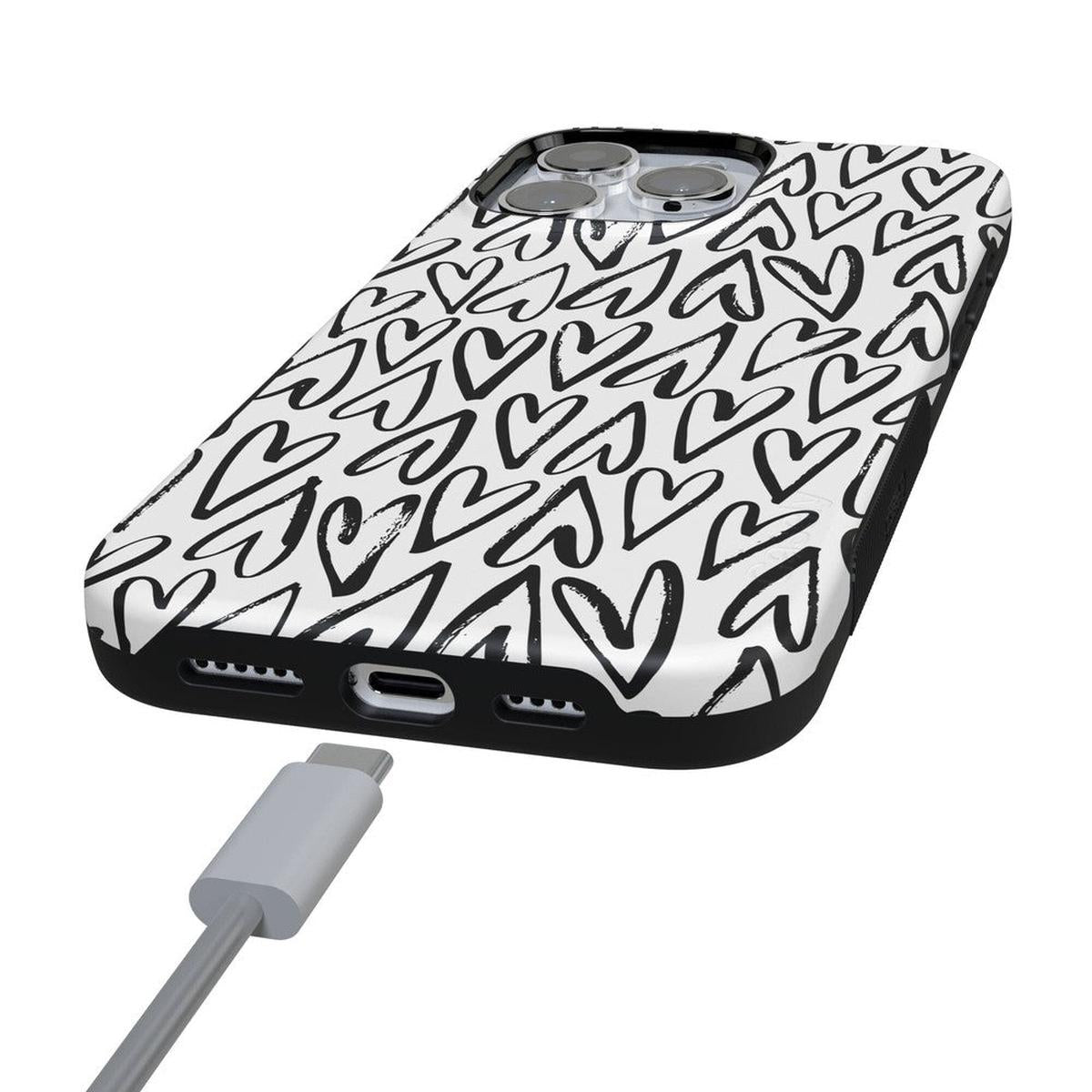 Heart Throb | Endless Hearts Case iPhone Case get.casely