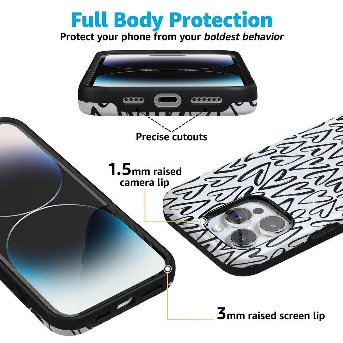 Heart Throb | Endless Hearts Case iPhone Case get.casely