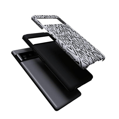 Heart Throb | Endless Hearts Google Pixel Case Google Pixel Case Casetry