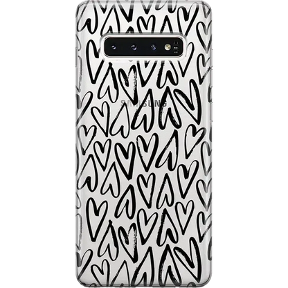 Heart Throb | Endless Hearts Samsung Case Samsung Case get.casely Classic Galaxy S10